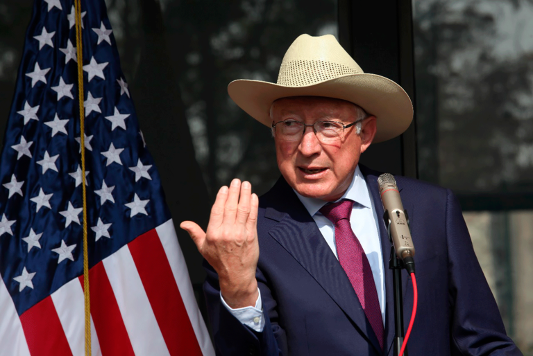 Ken Salazar, embajador de Estados Unidos en México. Foto EE: Rosario Servin