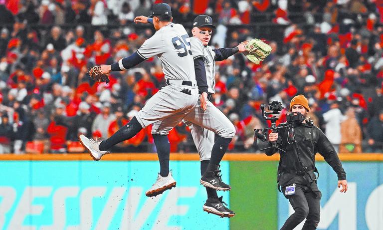 Después de la derrota del Juego 3 el sábado, el bullpen de los Yankees tuvo su mayor colapso en la historia de la postemporada del equipo