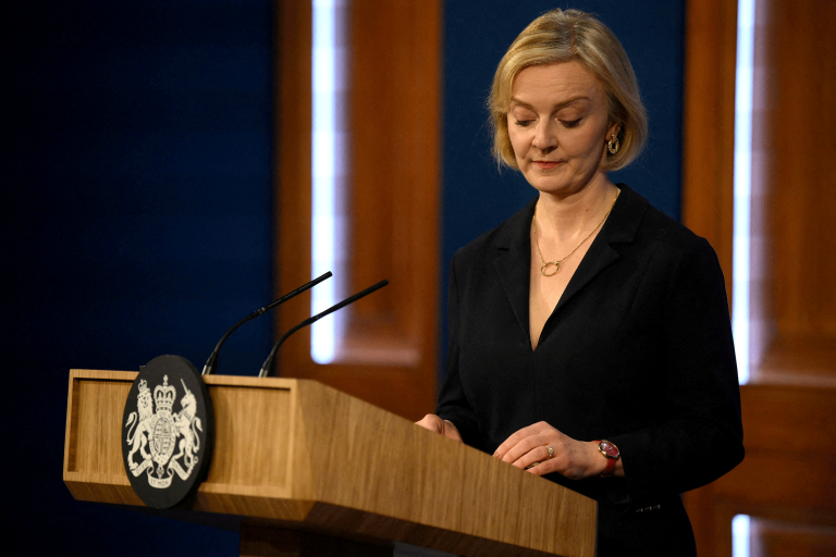 Liz Truss, primera ministra de Reino Unido. Foto: Reuters