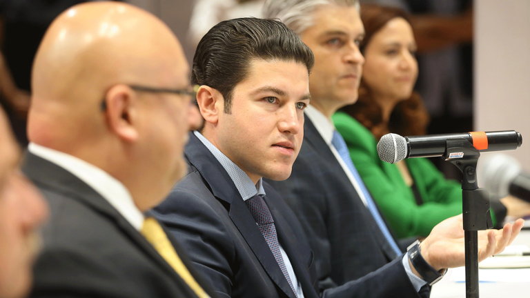 Samuel García, gobernador de Nuevo León. Foto EE: Cortesía