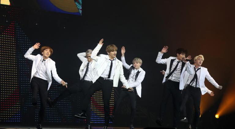 BTS en KCON France 2016 en París el 2 de junio de 2016. Foto: Wikimedia Commons