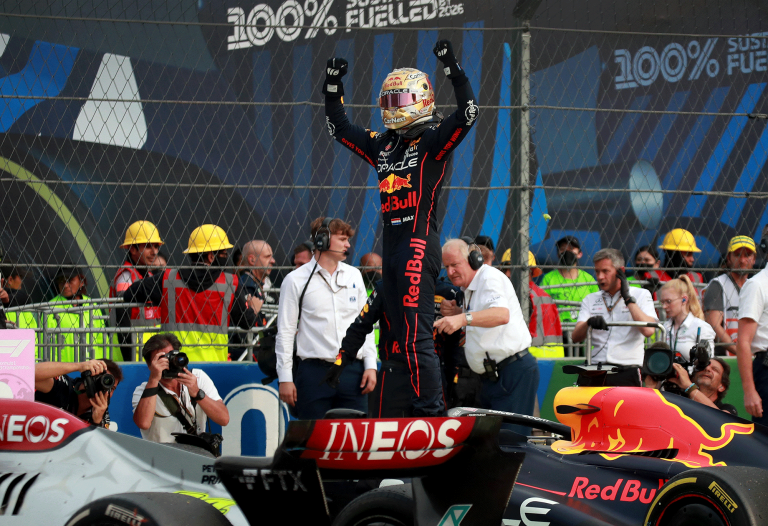 Esta es la cuarta consagración de Max Verstappen en México. Foto: Reuters