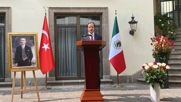 İlhan Kemal Tuğ, embajador de Turquía en México. Foto EE: Cortesía