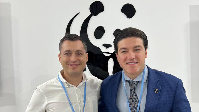 Samuel García Sepúlveda y Luis Donaldo Colosio Riojas asisten a la COP 27. Foto: Cortesía