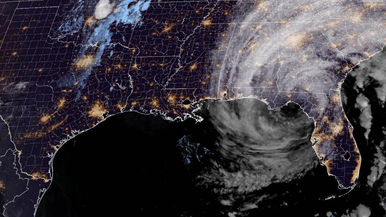 Imagen satelital NESDIS NOAA