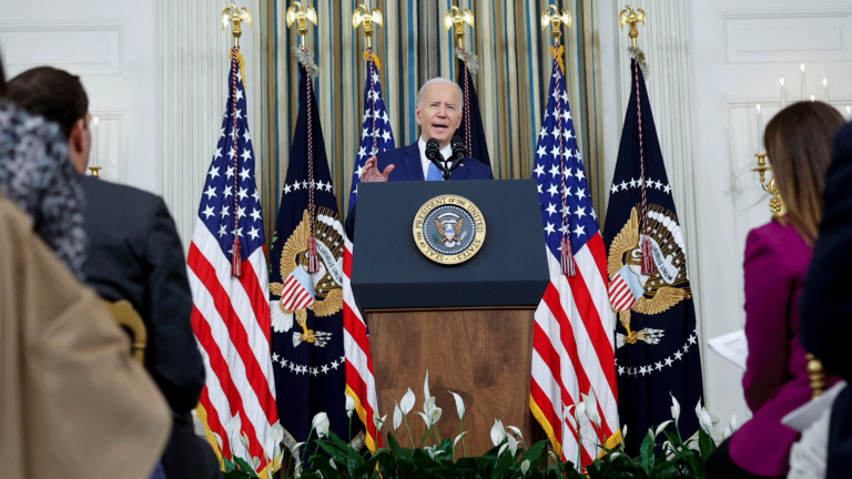 Joe Biden, presidente de Estados Unidos. Foto: Reuters