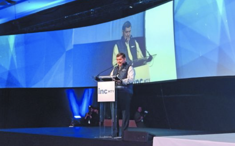 David Garza, presidente del Tec de Monterrey al inaugurar INCmty