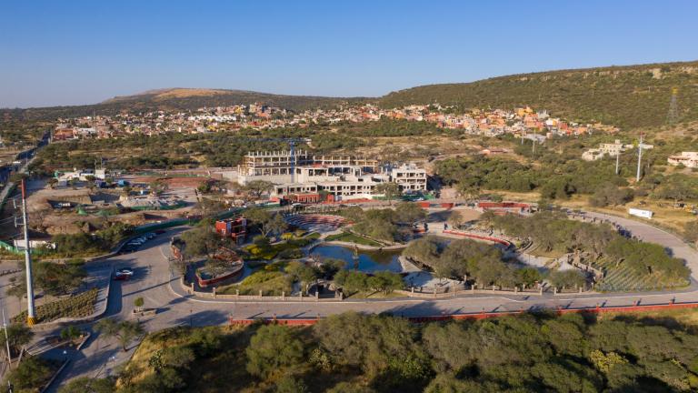 El proyecto de Pueblo Bonito en San Miguel de Allende consta de un hotel y 45 viviendas residenciales. Foto: Cortesía.