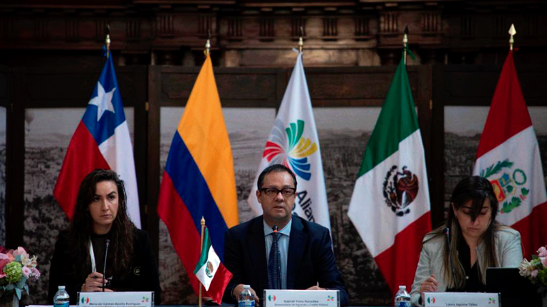 El subsecretario Gabriel Yorio asistió a la reunión de los Ministros de Finanzas de la Alianza del Pacífico, en representación de Rogelio Ramírez de la O, secretario de Hacienda y Crédito Público. Foto EE: Crortesía Twitter @GabrielYorio