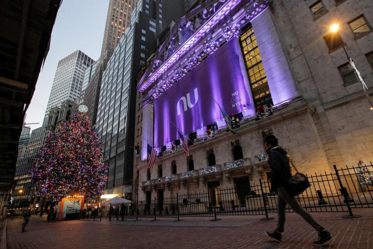 El banco digital brasileño Nubank, debutó el año pasado en bolsa y desde entonces ha perdido casi el 60% de un valor de mercado inicial. Foto: Reuters