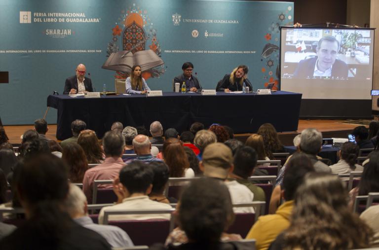 IV Encuentro Internacional de Gobierno y Sociedad Civil. Foto: Cortesía Feria Internacional del Libro de Guadalajara