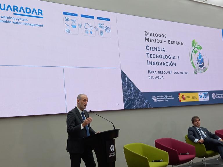 Jorge García del Arce, cofundador y CEO de Aqua Radar.