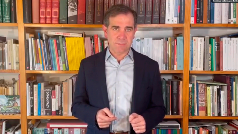 Lorenzo Córdova, consejero presidente del Instituto Nacional Electoral. Foto EE: Especial / captura de video