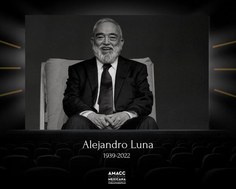 El arquitecto y escenógrafo mexicano Alejandro Luna Ledesma murió este martes a los 83 años. Foto: Twitter.com/cademiaCineMx