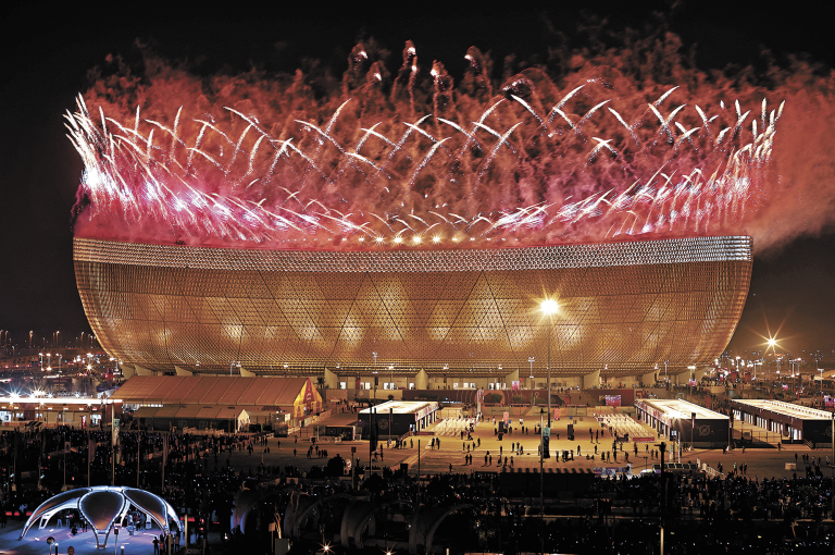 Estadio Lusail. Foto: Reuters