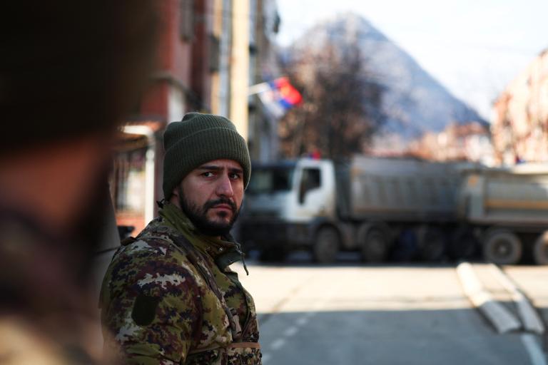 Tensions continue as roads in northern Kosovo still blocked