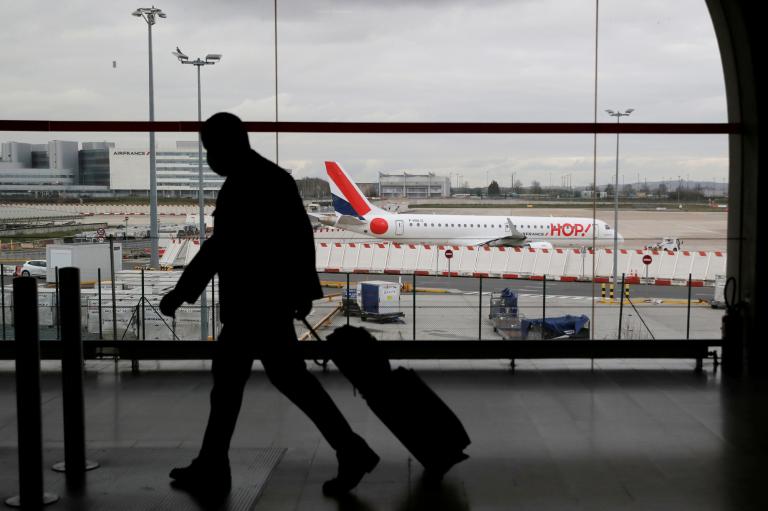 Aeropuerto Charles de Gaulle en París, Francia. Foto: Reuters