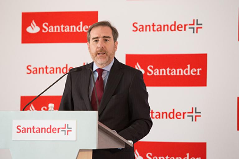 Héctor Grisi Checa, consejero delegado del Banco Santander a nivel mundial