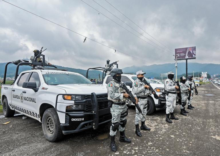 Hay un total de 128,233 elementos de la Guardia Nacional desplegados a lo largo de la República mexicana. Foto: Cuartoscuro