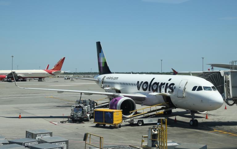 Volaris sumó 21 millones 248,035 pasajeros en los 11 meses de 2022. Foto: Especial