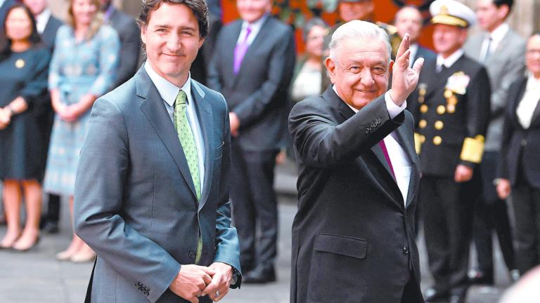 MEXICO-CANADA-DIPLOMACY-LOPEZ OBRADOR-TRUDEAU