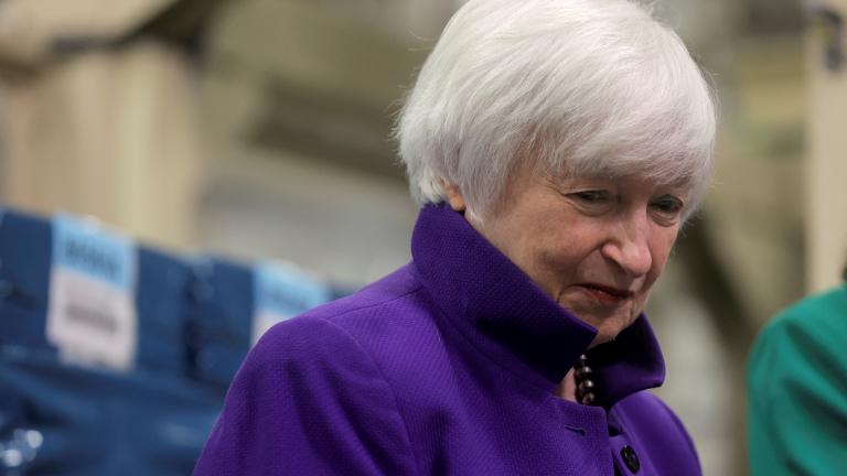 Janet Yellen, secretaria del Tesoro estadounidense. Foto: Reuters