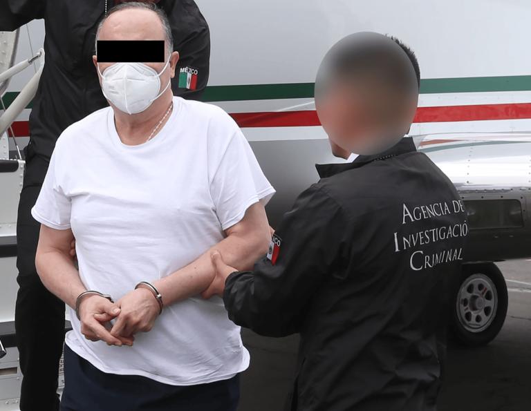 El gobierno de Estados Unidos entregó en extradición a México al exgobernador de Chihuahua, César Duarte, en 2022. Foto EE: Cortesía FGR