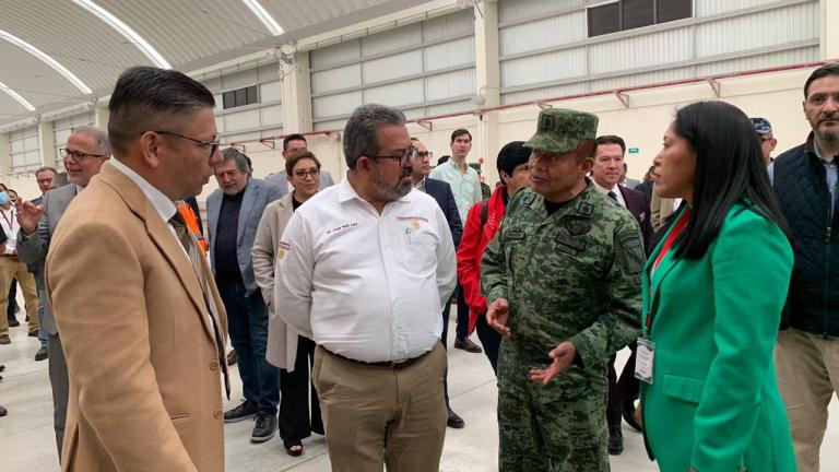 Jorge Nuño Lara pidió trabajar en equipo para trazar un plan para reubicar las operaciones de carga. Foto: Especial