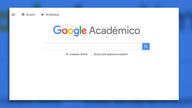 Foto: Captura de pantalla de Google Académico