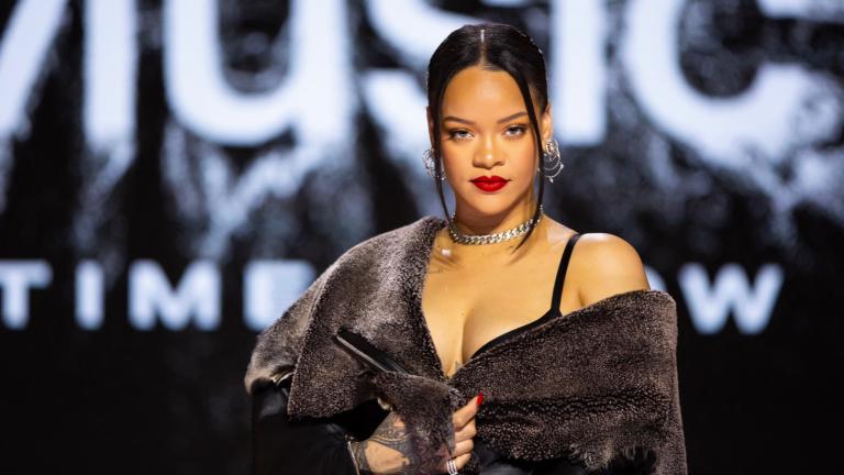 Rihanna no dio pistas sobre quiénes serían sus artistas invitados en el escenario, pero dijo que su lista de canciones sería una "celebración" de su catálogo. Foto: Reuters