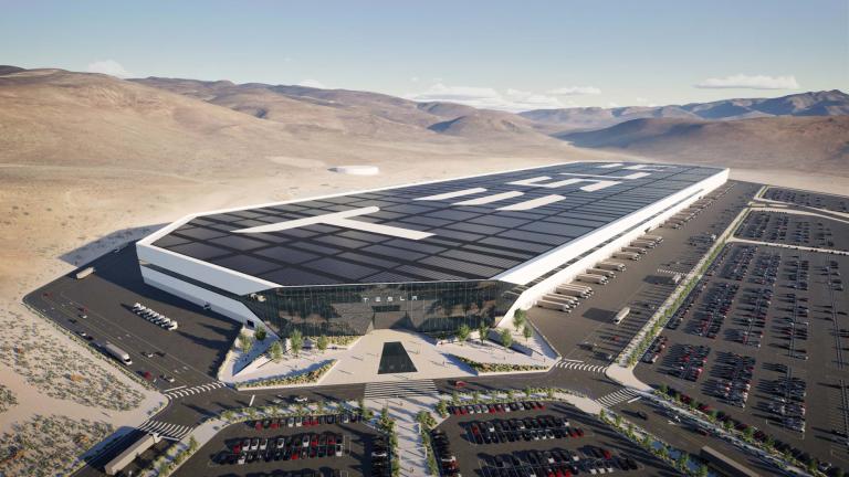 Gigafactory Nevada. Foto: Tesla