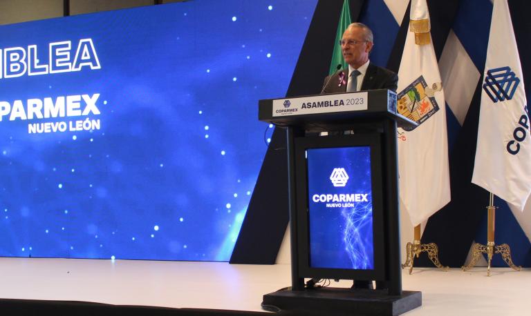 José Medina Mora, presidente de Coparmex. Foto EE: Cortesía Twitter