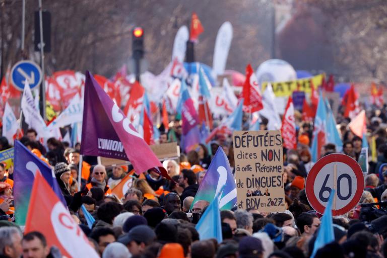 La reforma de pensiones ha sido rechazada a través de prostestas en las calles