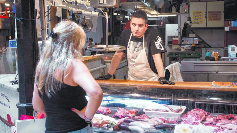 Mercado en Buenos Aires, Argentina. Foto: Reuters