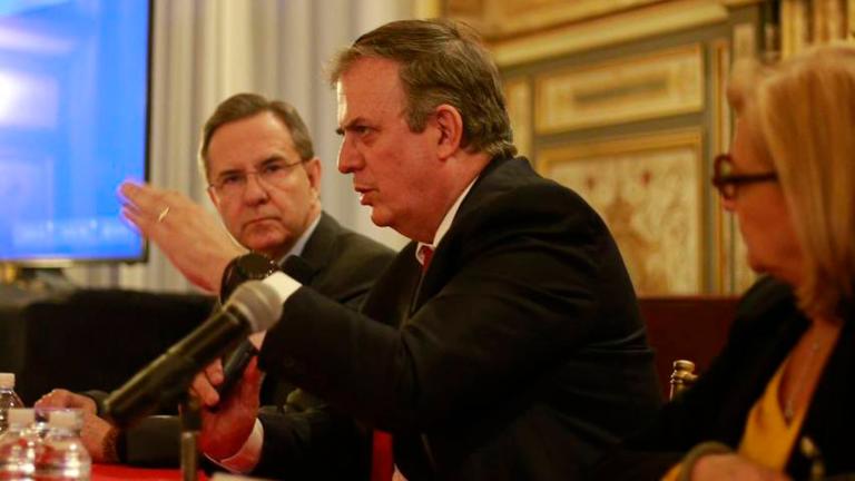 Marcelo Ebrard, titular de la Secretaría de Relaciones Exteriores. Foto: Reuters