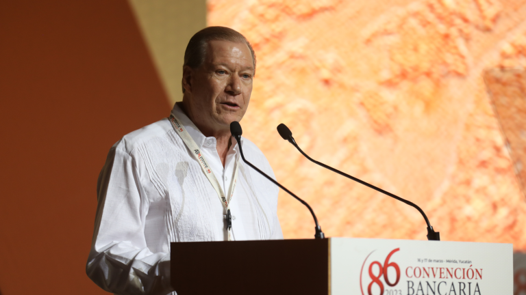 Julio Carranza, nuevo presidente de la Asociación de Bancos de México. Foto EE: Hugo Salazar