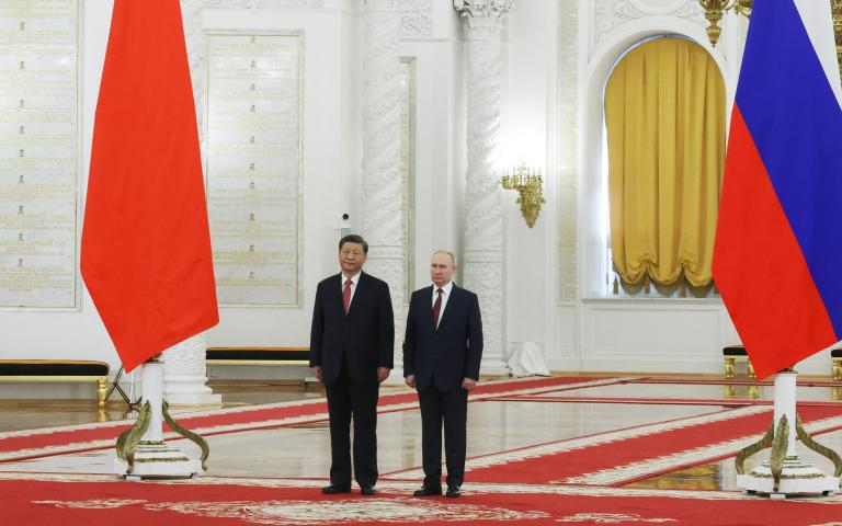 Vladimir Putin y Xi Jinping. Foto: Reuters