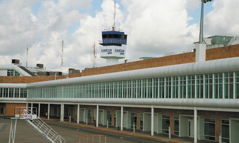 Aeropuerto de Cancún. Foto: Shutterstock