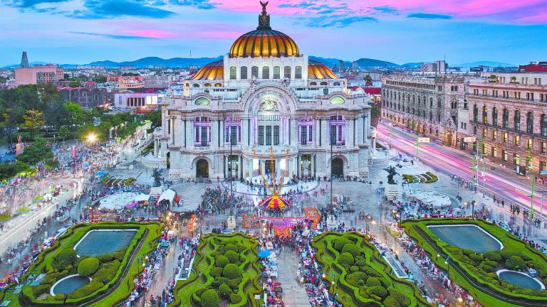 Palacio de Bellas Artes, en la Ciudad de México. Foto: Shutterstock