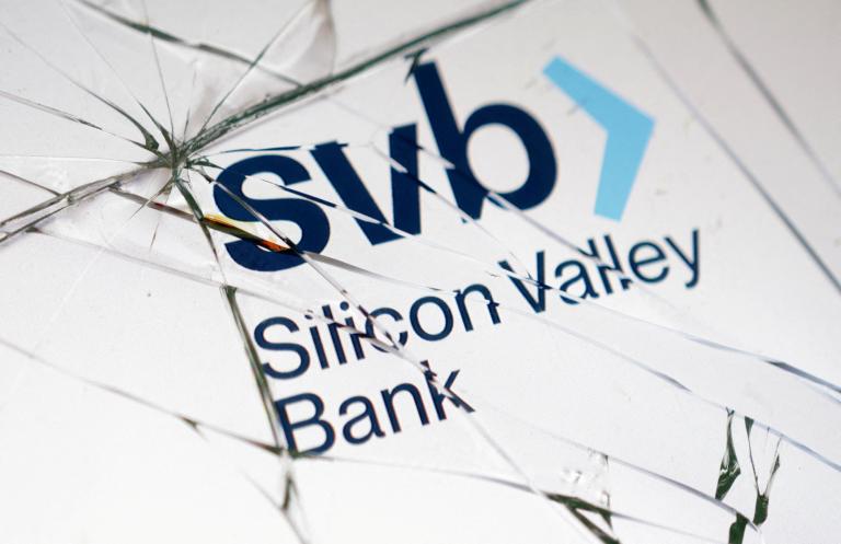 El pasado 10 de marzo, los reguladores financieros de Estados Unidos cerraron el Silicon Valley Bank (SVB) tras su colapso. Foto: Reuters