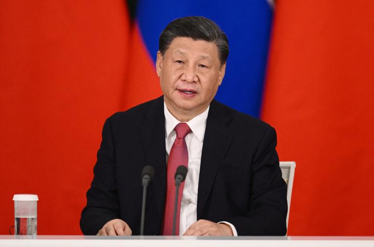 Xi Jinping durante su visita a Rusia en marzo de 2023. Foto: Reuters