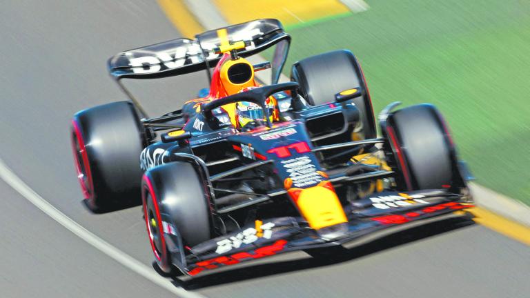 Checo Pérez en el Australian Grand Prix