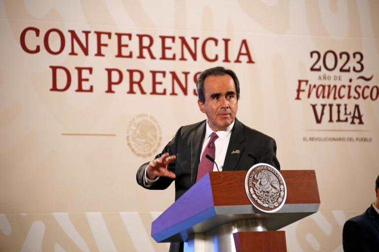 César Buenrostro Moreno, vocal del Fovissste, se presentó en la conferencia mañanera. Foto: Cortesía Fovissste.