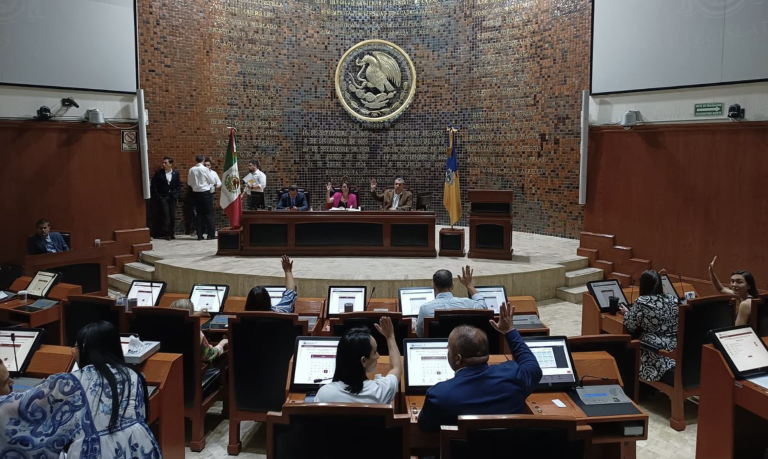 Pleno del Congreso de Jalisco, en una imagen del 27 de abril de 2023. Foto: Cortesía Congreso de Jalisco