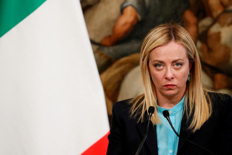 Georgia Meloni, primera ministra de Italia. Foto: Reuters