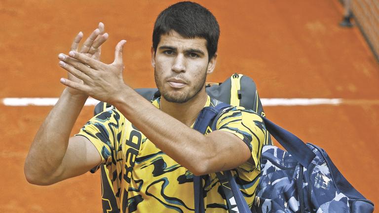 Carlos Alcaraz, tenista. Foto: Reuters