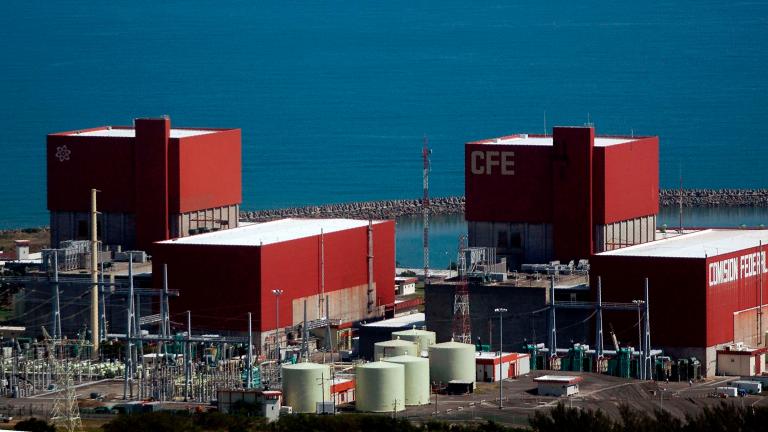 Central nucleoeléctrica Laguna Verde. Foto: AFP