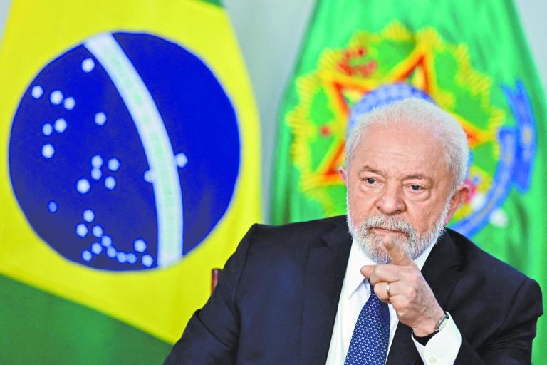 El presidente Lula Da Silva convocó a una reunión regional en Brasilia. Foto: AFP