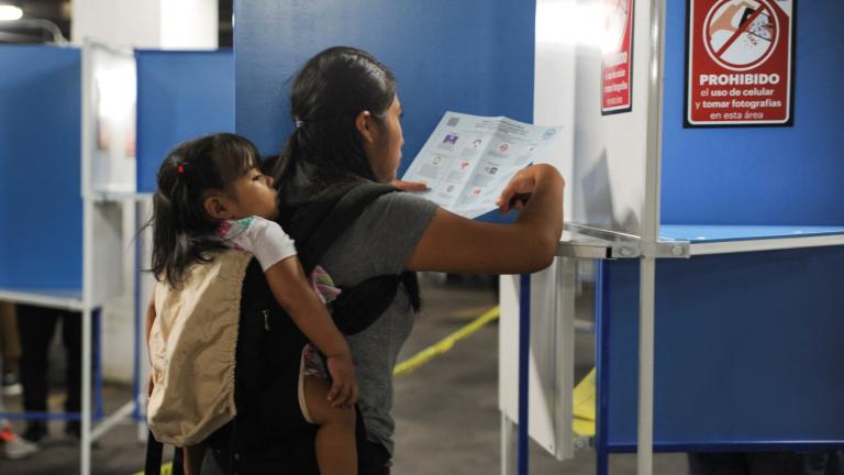  Primera ronda de las elecciones presidenciales de Guatemala. Foto: Reuters