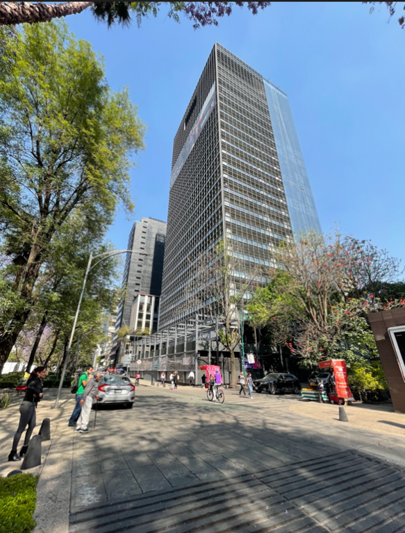 El desarrollo Josefa se encuentra ubicado en en Paseo de la Reforma 390